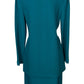 ST JOHN COLLECTION TEAL SKIRT SUIT
