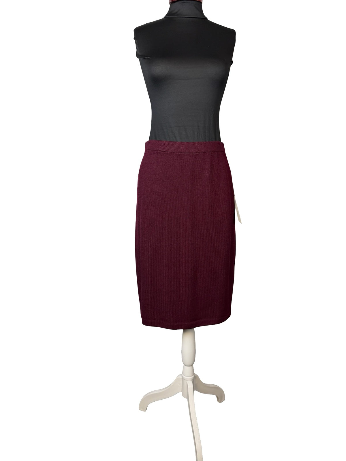 ST JOHN COLLECTION CABERNET SKIRT SUIT