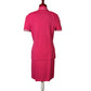 ST JOHN PINK SHORT SLEEVE SKIRT SUIT