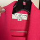 ST JOHN PINK SHORT SLEEVE SKIRT SUIT