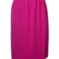 ST JOHN COLOR BLOCK SHORT SLEEVE SKIRT SUIT