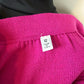 ST JOHN COLOR BLOCK SHORT SLEEVE SKIRT SUIT