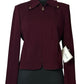 ST JOHNS BURGUNDY PANTS SUIT