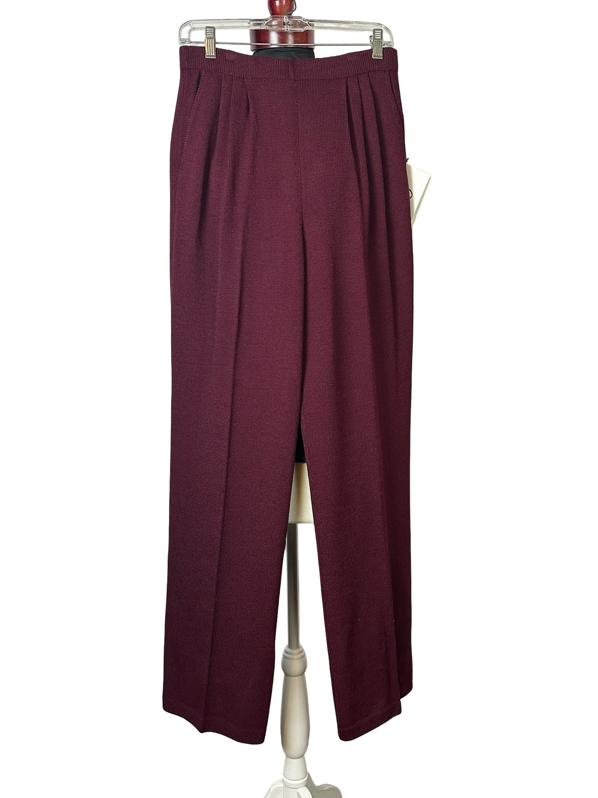 ST JOHNS BURGUNDY PANTS SUIT
