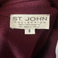 ST JOHNS BURGUNDY PANTS SUIT