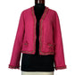 FRESH TWIST HOT PINK TWEED BLAZER