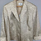 LE SUIT GOLD SKIRT SUIT SZ 24W